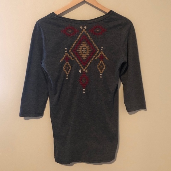 JW Los Angeles Johnny Was Embroidered Top - Picture 3 of 6